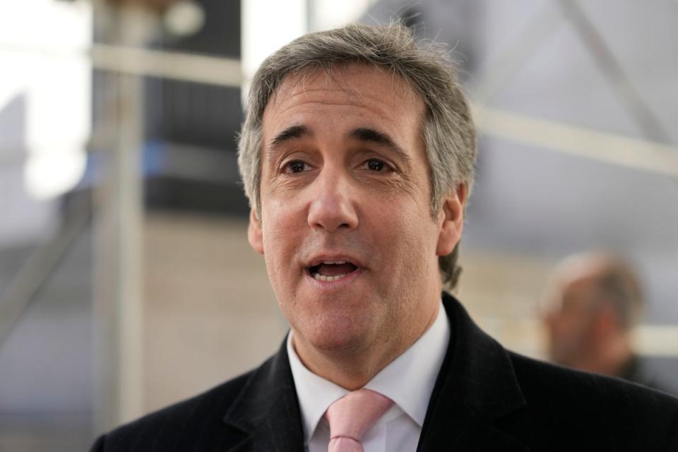 Donald Trump’s former attorney Michael Cohen said he may not testify agaisnt the former president if his aggressive rhetoric isn’t kept in check (Copyright 2023 The Associated Press. All rights reserved)