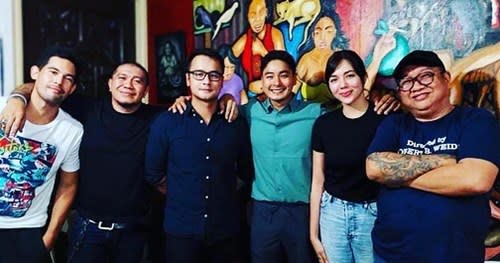 The team for JM de Guzman's new project