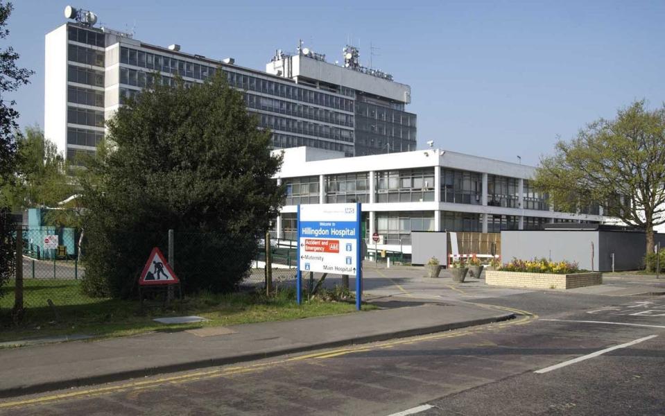 Hillingdon Hospital serves Boris Johnson's west London constituency - Geoff Pugh