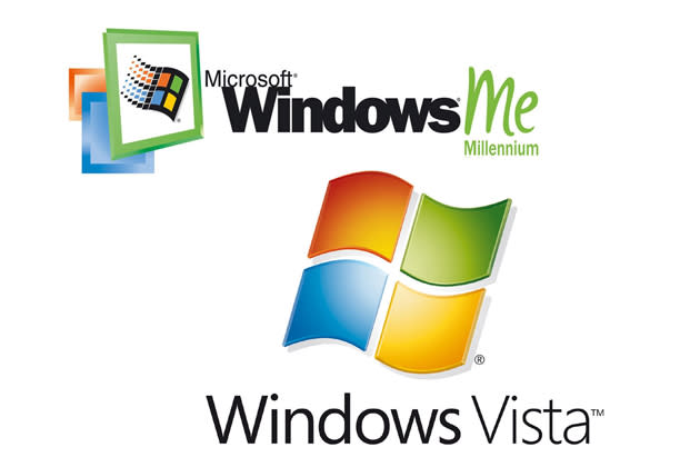 <b>Windows ME und Windows Vista</b><br><br>Keine Freude bereitete Microsoft im Jahr 2000 mit Windows ME. Das Betriebssystem war instabil und basierte auf DOS, was der Hersteller aber verbergen wollte. Auch Windows Vista war ein großer Flop. Den Usern war es zu unverständlich und zu ressourcenhungrig. (Bilder: Microsoft)