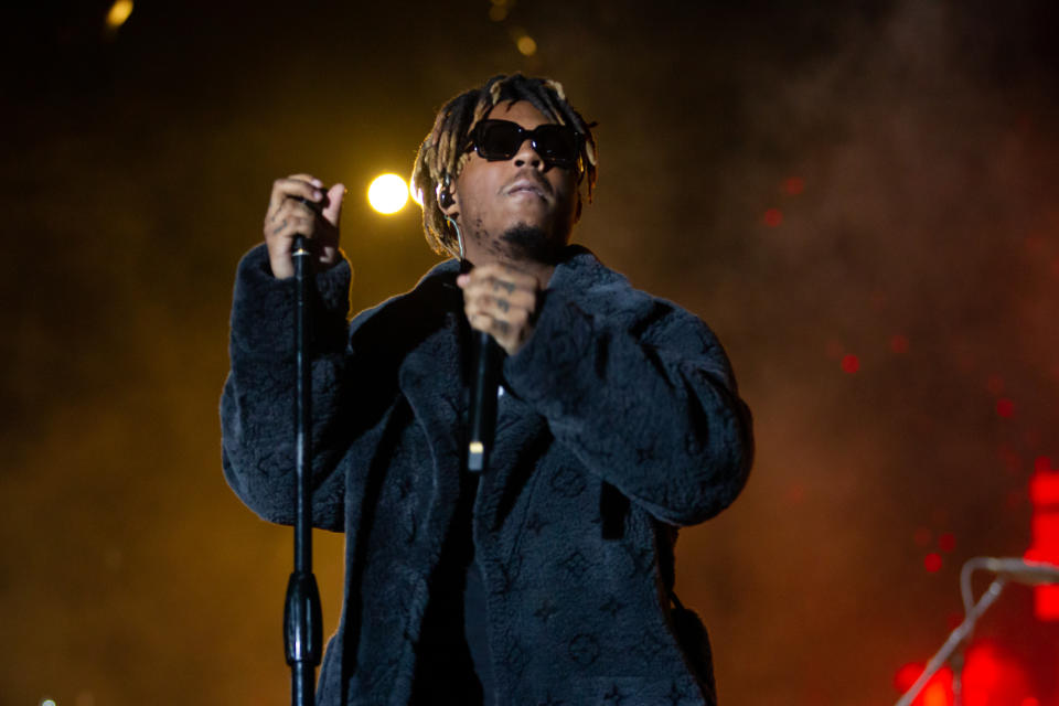 Juice WRLD performs in September 2019 in Oakland, California. (Photo: Miikka Skaffari/WireImage)