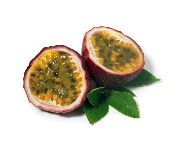 <p>Getty Images/RedHelga</p> Passion fruits make for a unique treat for your guinea pig.