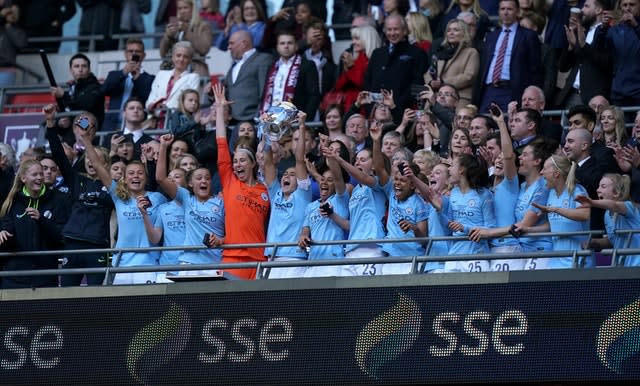 Manchester City beat West Ham in the 2019 final