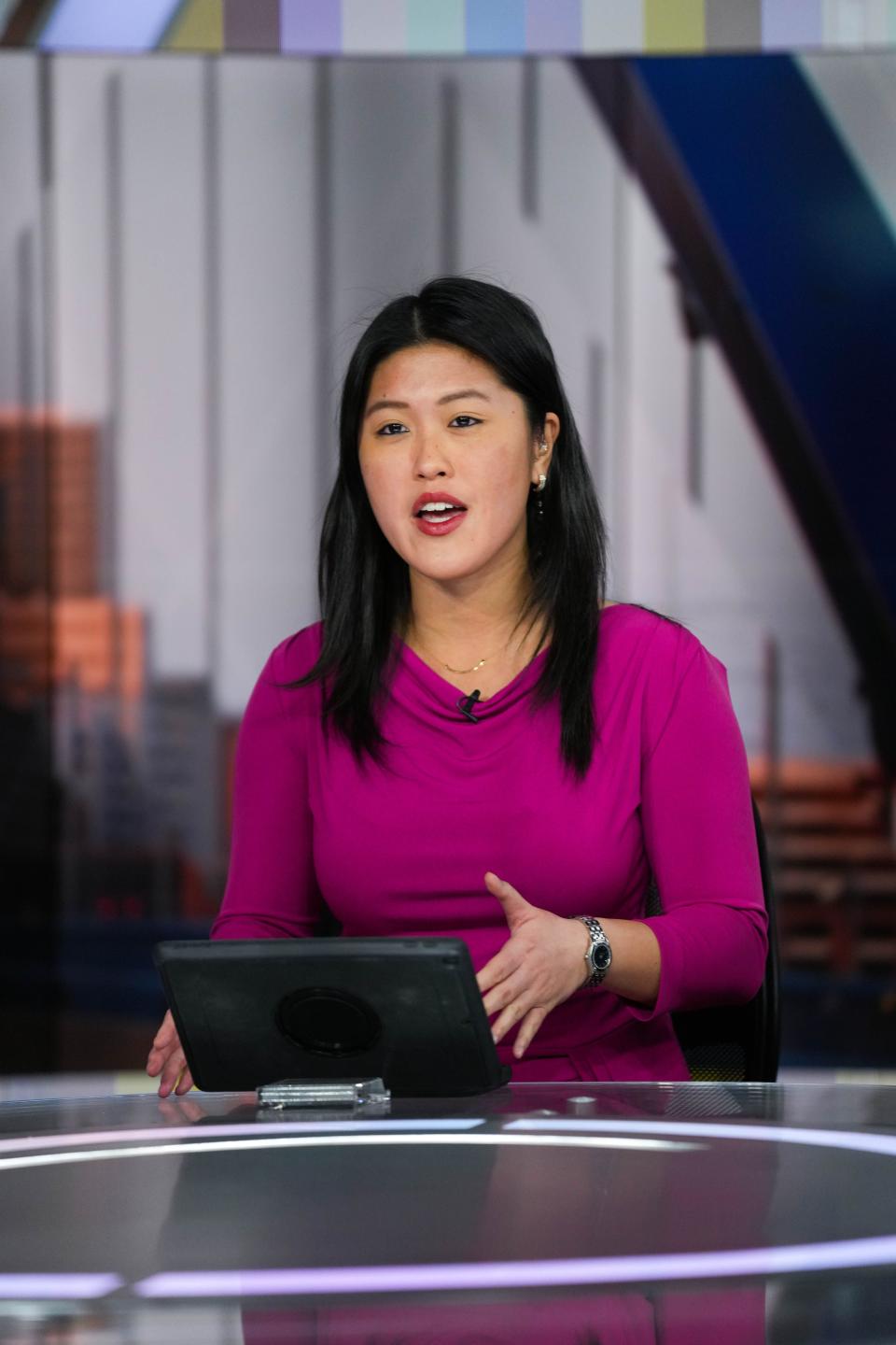 KCCI 8 News anchor Nicole Tam became KCCI’s first Asian American to host a newscast.