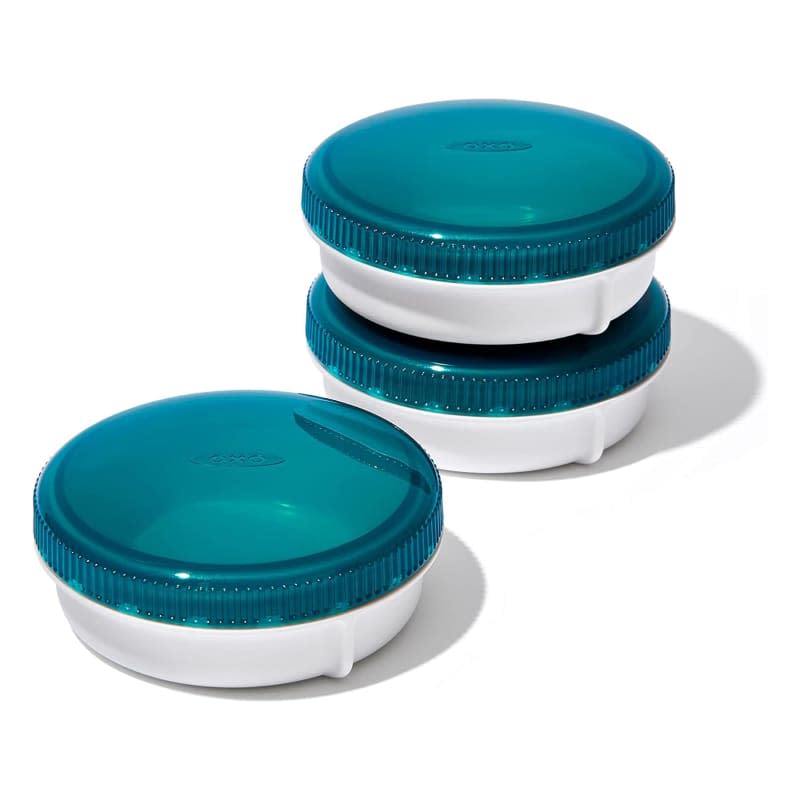 OXO Good Grips Prep & Go Leakproof Condiment Containers, 3-Pack