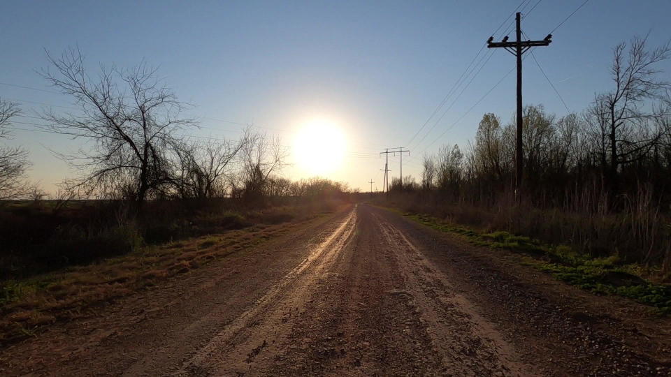 Little California Road in Marksville, Louisiana. / Credit: CBS News