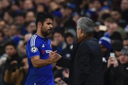 Diego Costa looks to be rejuvenated after being benched by Jose Mourinho. (AFP Photo)