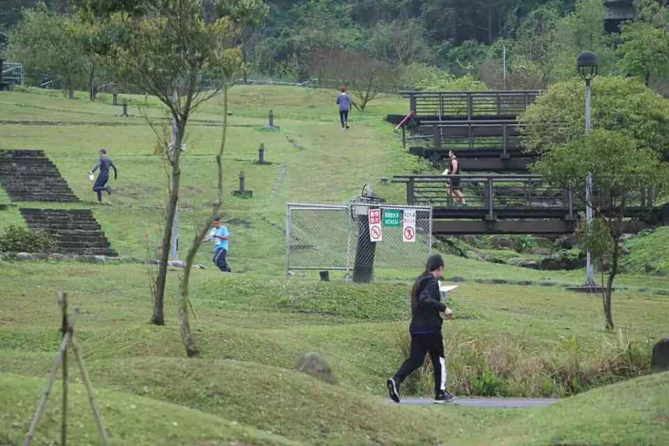 這次比賽在南港山水綠生態公園舉行。大會提供