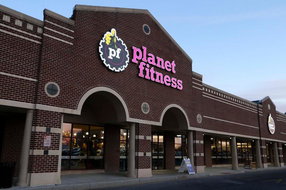 Planet Fitness in Concord Square Shopping Center.