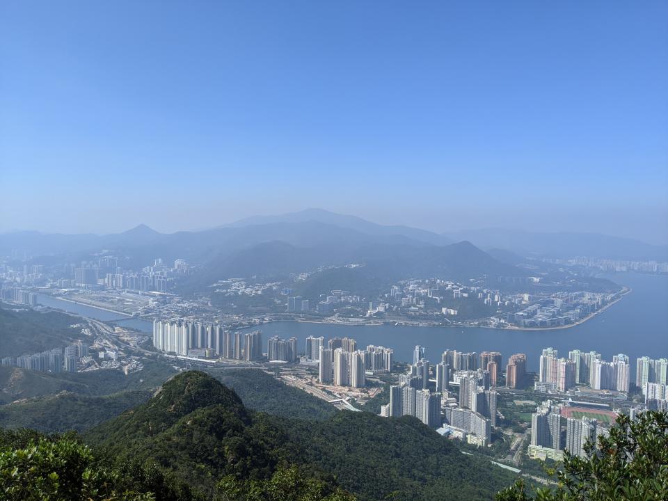 沿途風景優美, 可眺望沙田及馬鞍山一帶