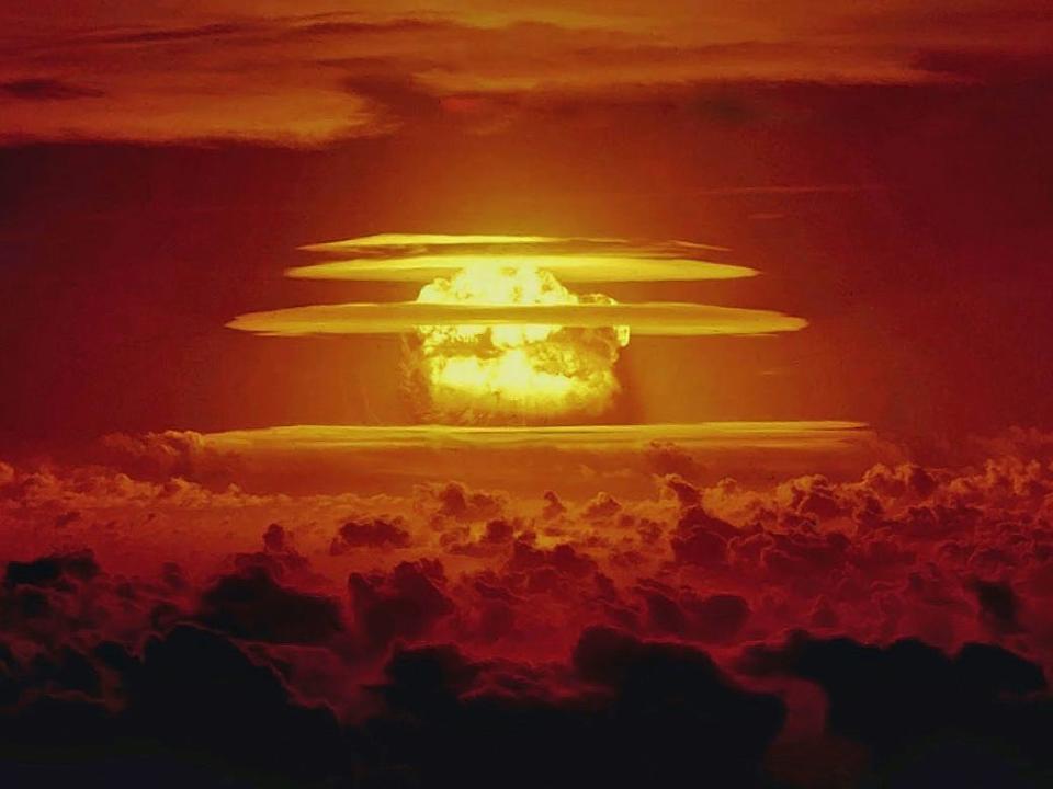 castle bravo shrimp nuclear test blast bikini atoll mushroom cloud noaa