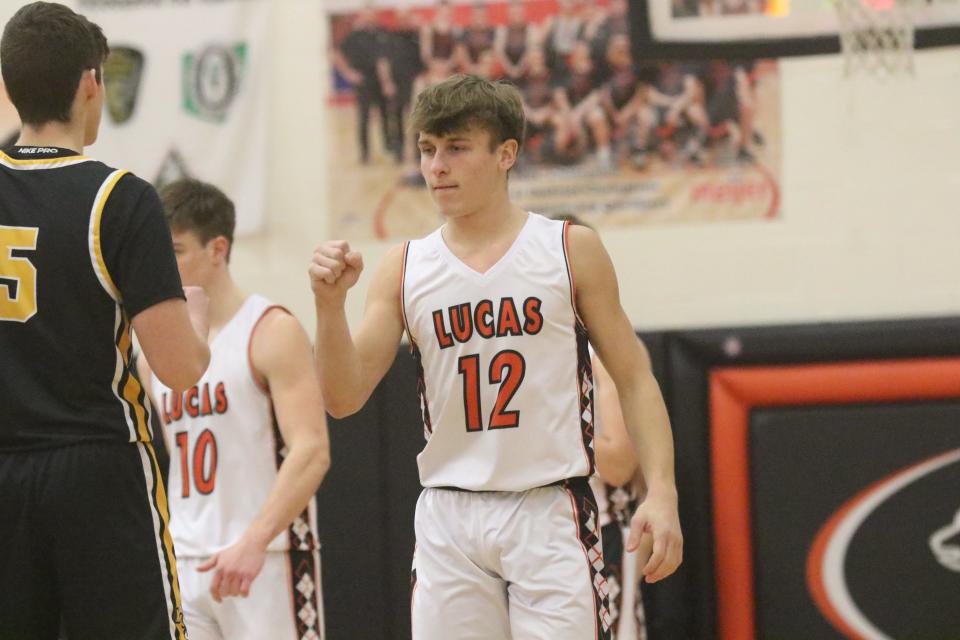 Lucas' Corbin Toms earned All-Ohio honors in Division IV.