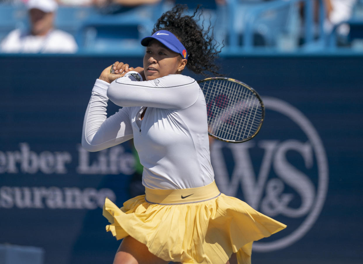 Naomi Osaka hasn't played a match since September 2022.