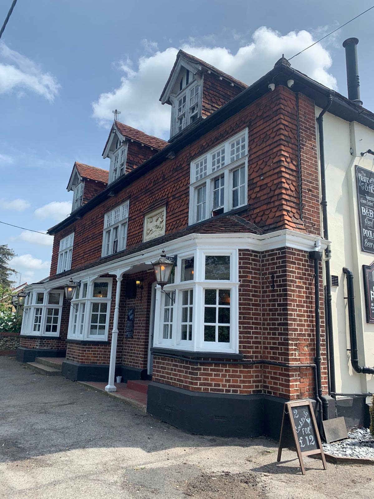 The Hare and Hounds in Braintree, Essex is now a bustling venue thanks to a post-lockdown influx (swns)