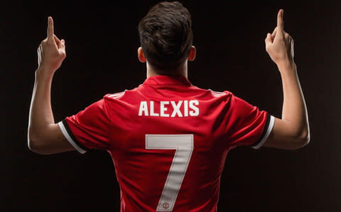 Alexis Sanchez and the history of Manchester United told via the number seven jersey