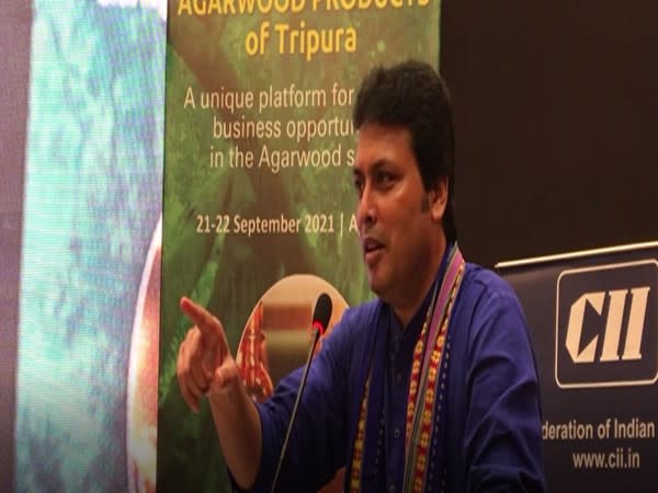 Tripura Chief Minister Biplab Kumar Deb (Photo/ANI)