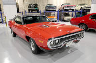 <p>The original Plymouth Road Runner was launched in 1968, but just three years later a second-generation model hit showrooms. This remained in production for just two seasons, and this car is one of the 1972 editions, powered by a 400ci (6.6-litre) V8. Sounds hot, but it was rated at just <strong>255bhp</strong>.</p>