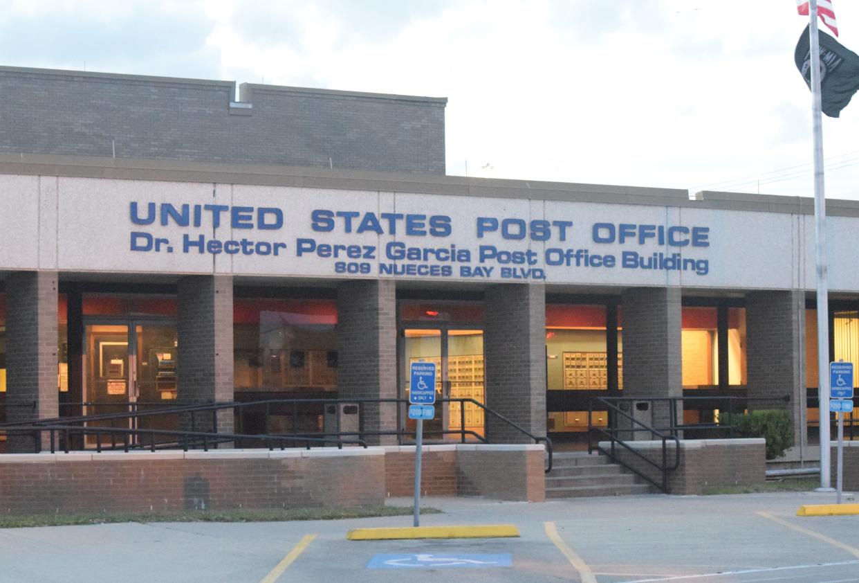 The Dr. Hector Perez Garcia Post Office Building at 809 Nueces Bay Blvd. will become a Processing and Distribution Center in accordance with the U.S. Postal Service's 10-year strategic plan.