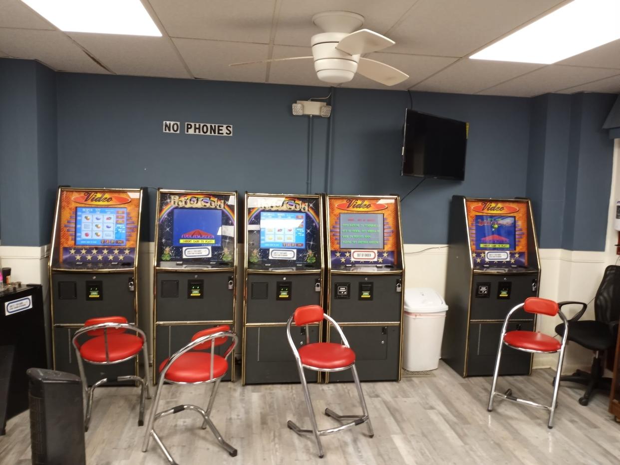 It's unclear what kind of gambling machines Akron police found in Kenmore. Springfield Township police, however,  said they found these sorts of machines in an illegal gaming parlor there.