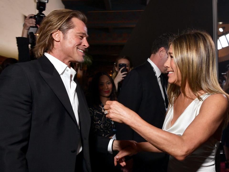 brad pitt jennifer aniston