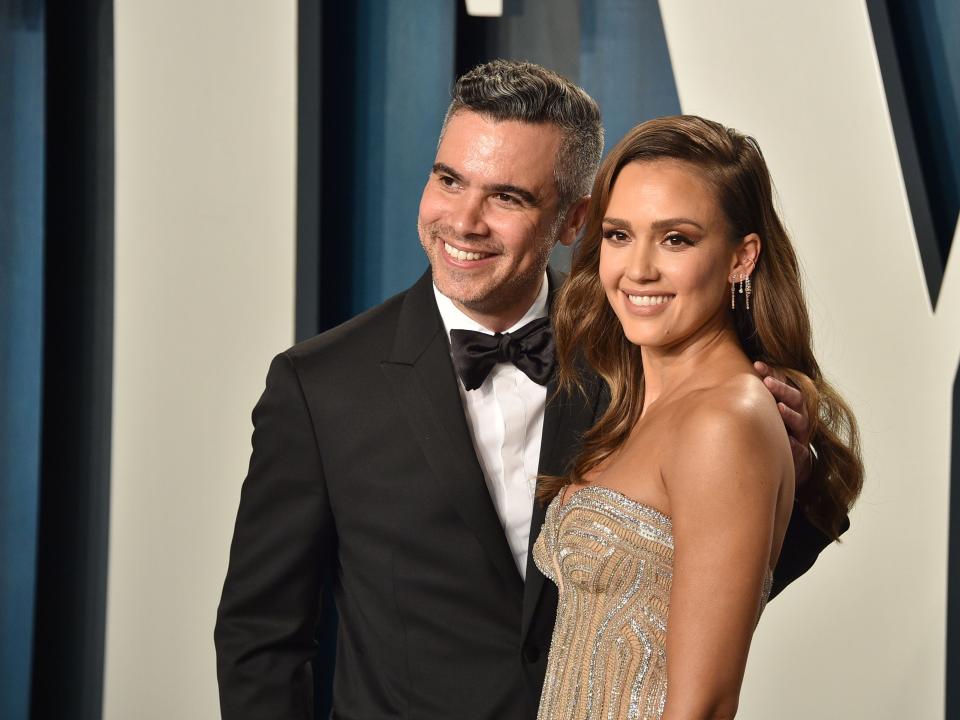 Jessica Alba and Cash Warren