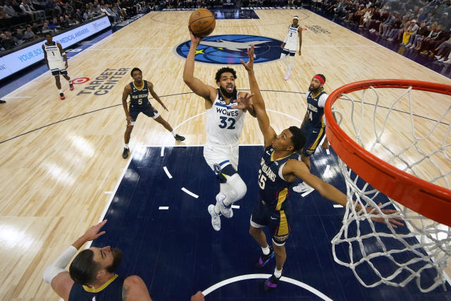 Edwards leads Wolves rally past Pelicans, after Gobert punch - The San  Diego Union-Tribune