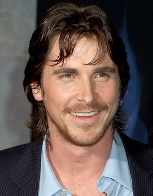 Christian Bale at the Hollywood premiere of Touchstone Pictures' The Prestige