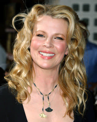 Kim Basinger at the Hollywood premiere of New Line Cinema's Cellular