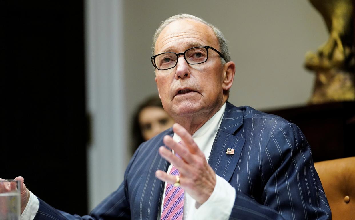 White House economic adviser Larry Kudlow.