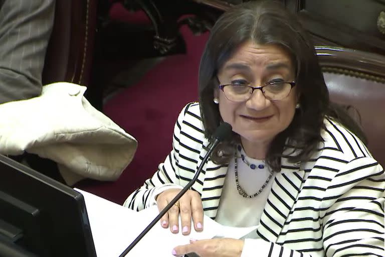 Lucía Corpacci, senadora del Frente de Todos por Catamarca
