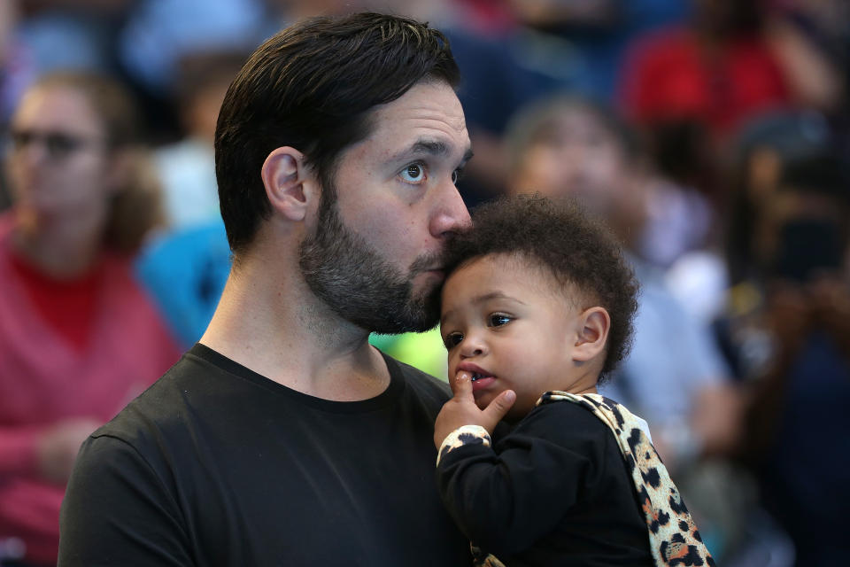 Alexis Ohanian said he resigned to set an example for his and Serena Williams' daughter Alexis Olympia Ohanian Jr. (Photo by Paul Kane/Getty Images)
