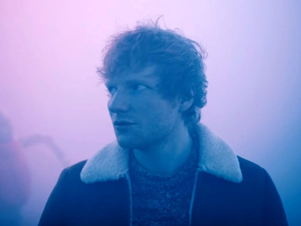 ed sheeran curtains music video