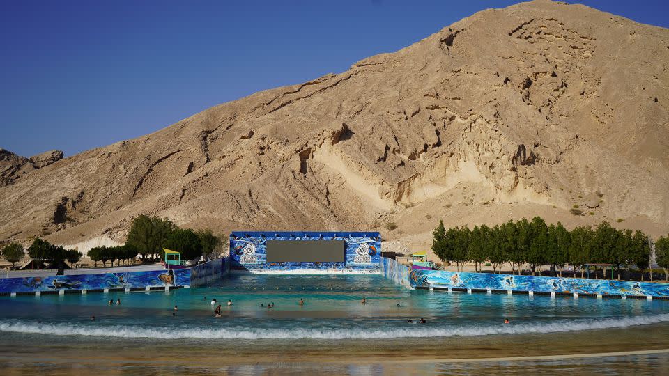 The park is situated between rugged mountains and empty deserts. - Al Ain Adventure Park