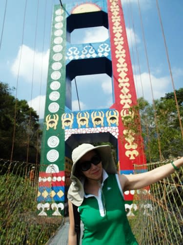 【春遊】多納「高」吊橋. 在多納部落用餐