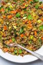 <p>This super versatile <a href="https://www.delish.com/uk/cooking/a30146161/how-to-cook-lentils/" rel="nofollow noopener" target="_blank" data-ylk="slk:lentil;elm:context_link;itc:0;sec:content-canvas" class="link ">lentil</a> salad is a meal-preppers dream. It's healthy, it's flexible, it keeps for a full week, and it tastes better the longer it sits! Have we convinced you yet?!</p><p>Get the <a href="https://www.delish.com/uk/cooking/recipes/a33542385/lentil-salad-recipe/" rel="nofollow noopener" target="_blank" data-ylk="slk:Lentil Salad;elm:context_link;itc:0;sec:content-canvas" class="link ">Lentil Salad</a> recipe.</p>