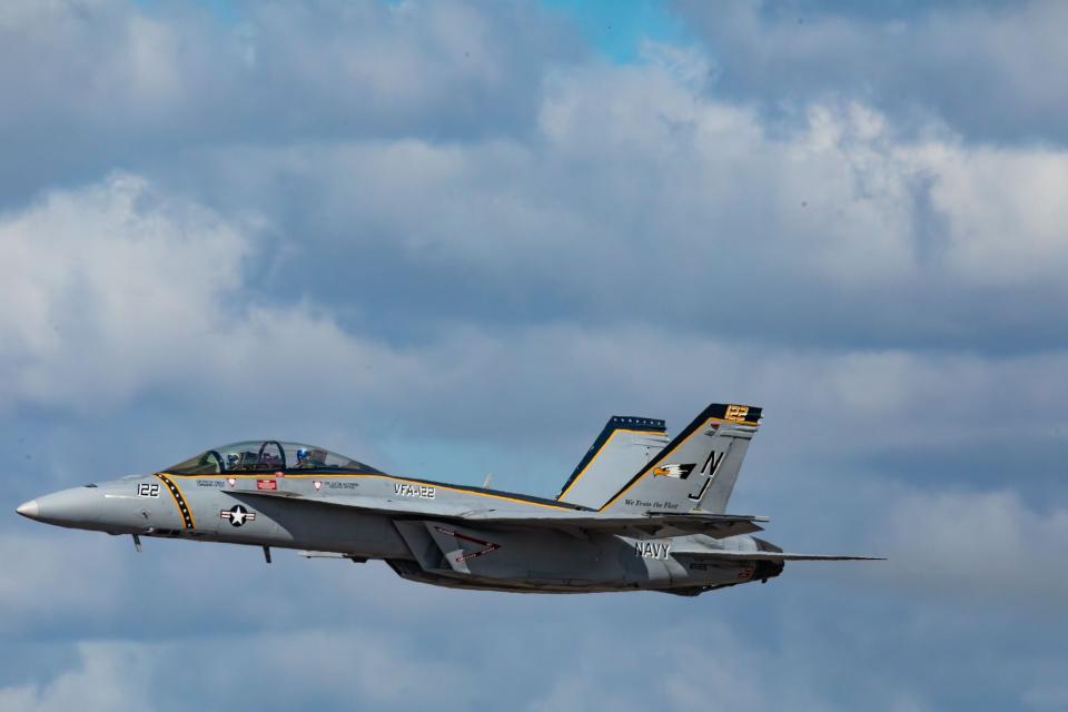 The 2023 Orlando Air Show at Orlando Sanford International Airport.