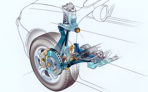 Alfa Romeo 147 front suspension