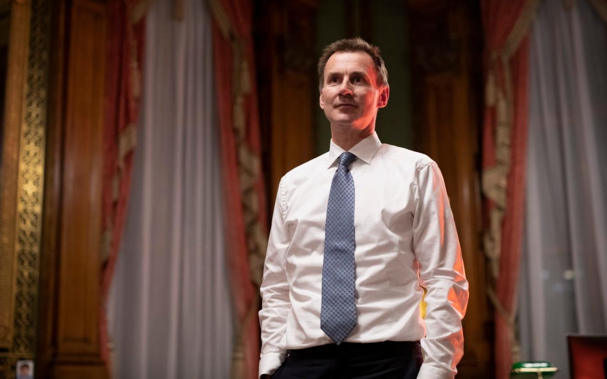 Jeremy Hunt said that President Bashar al-Assad will remain in place for 