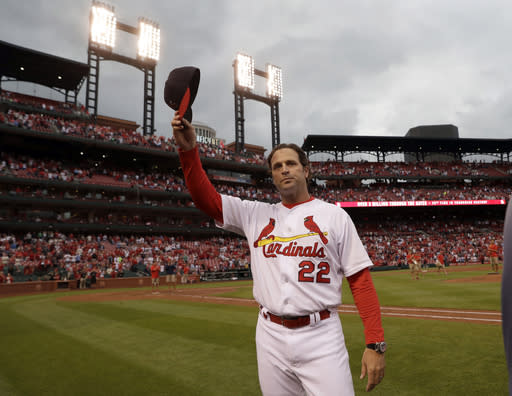 Mike Matheny. (AP Photo/Jeff Roberson, File)