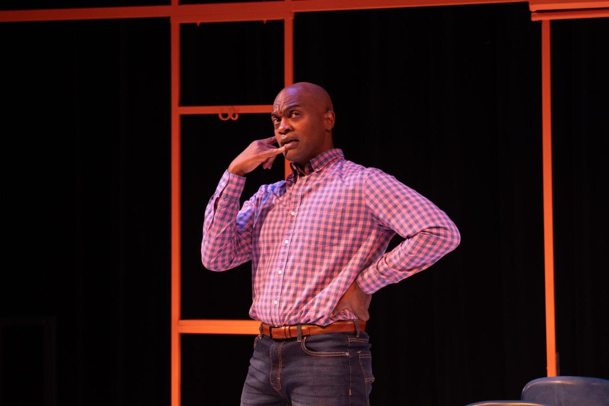 Maurice Emmanuel Parent stars in the opening production of the Playhouse’s 2024-2025 Rosenthal Shelterhouse Theatre season. The play – “Mr. Parent” – is based on Parent’s own adventures navigating life as a teacher in the 21st Century educational system. It runs Sept. 7-Oct. 6.