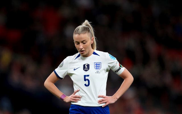 England captain Leah Williamson (Bradley Collyer/PA)