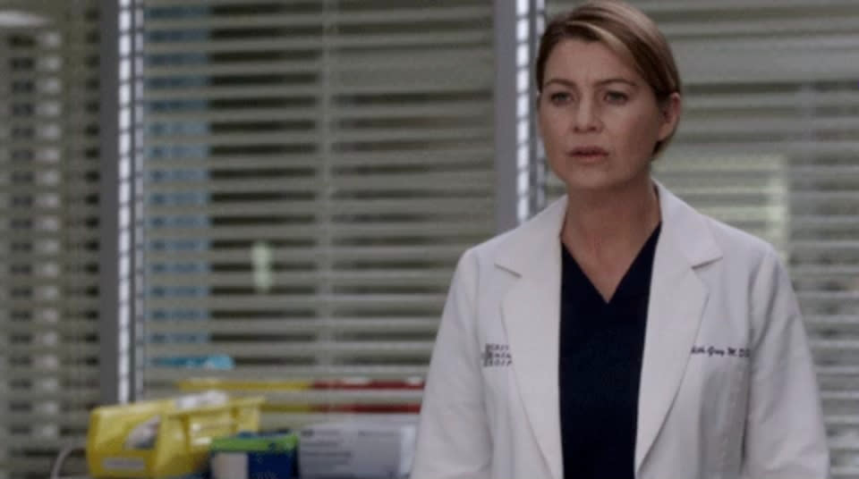 Screenshot from "Grey's Anatomy"