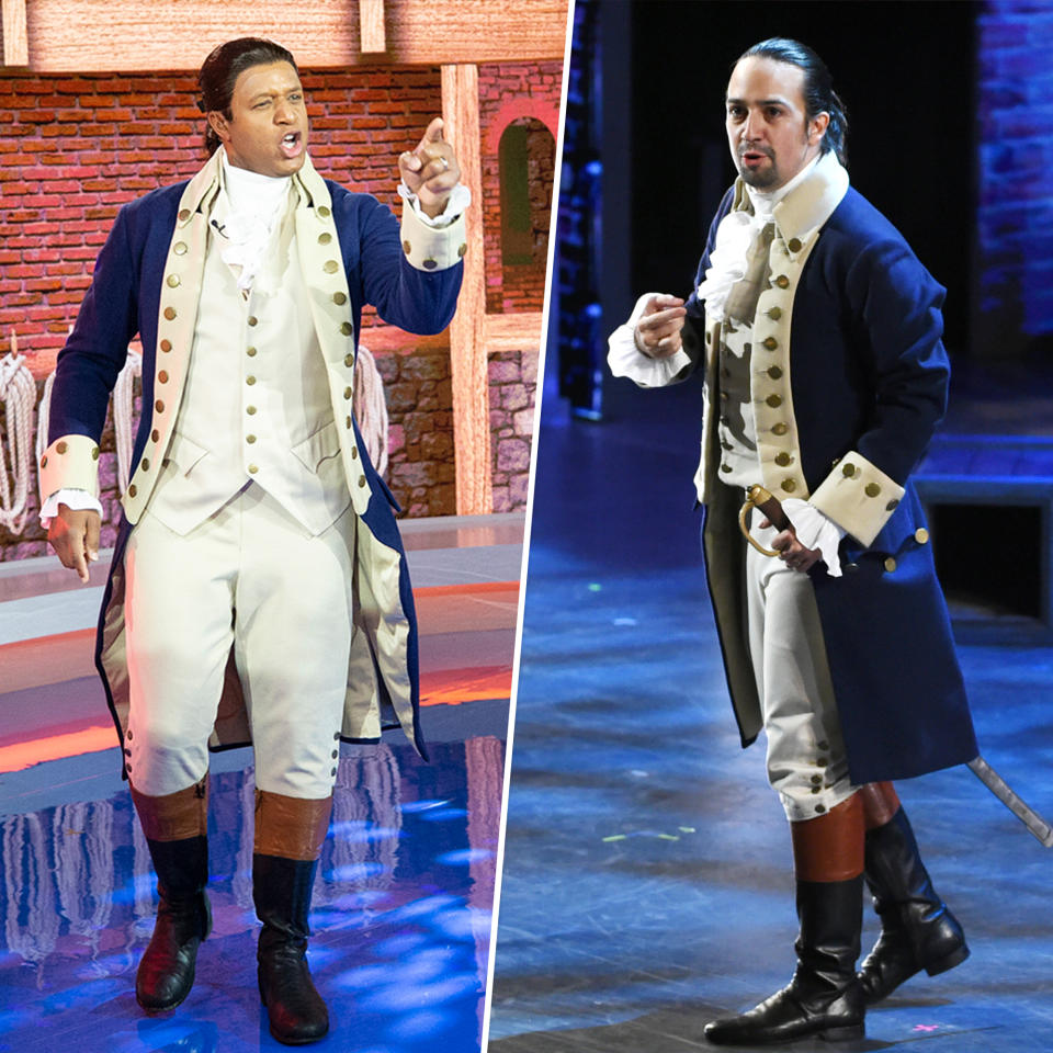 TODAY Show Halloween 2020: Craig Melvin as Alexander Hamilton from Broadway's 