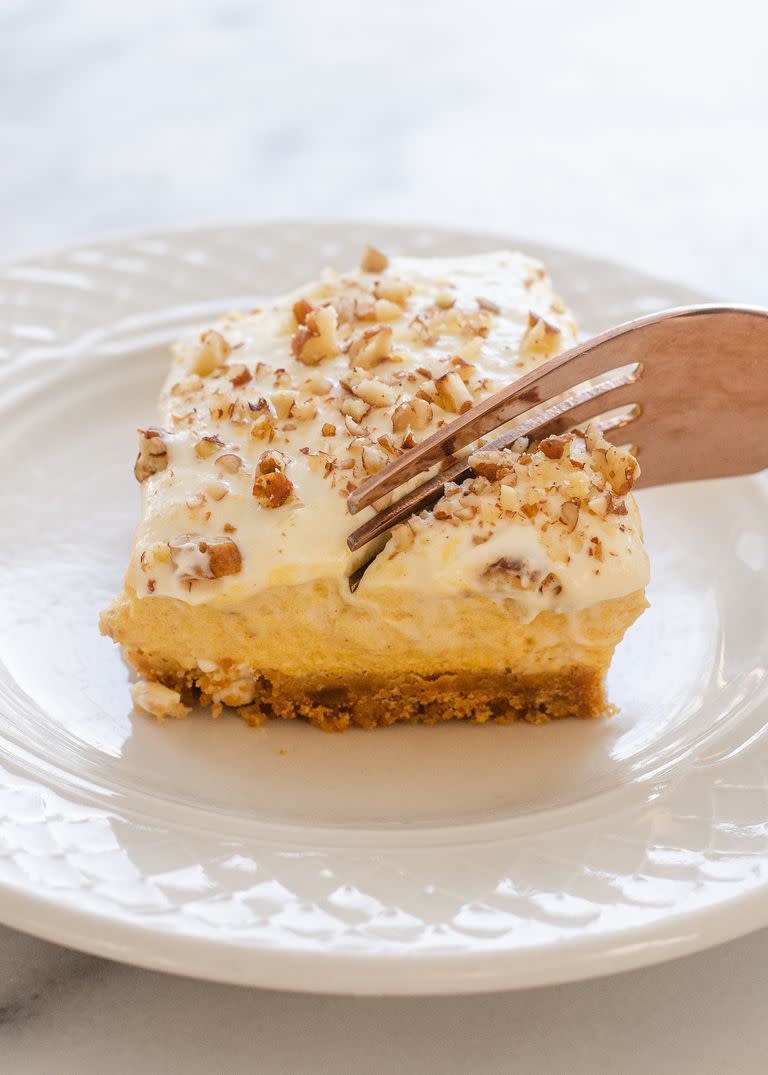 Pumpkin Cream Cheese Bars