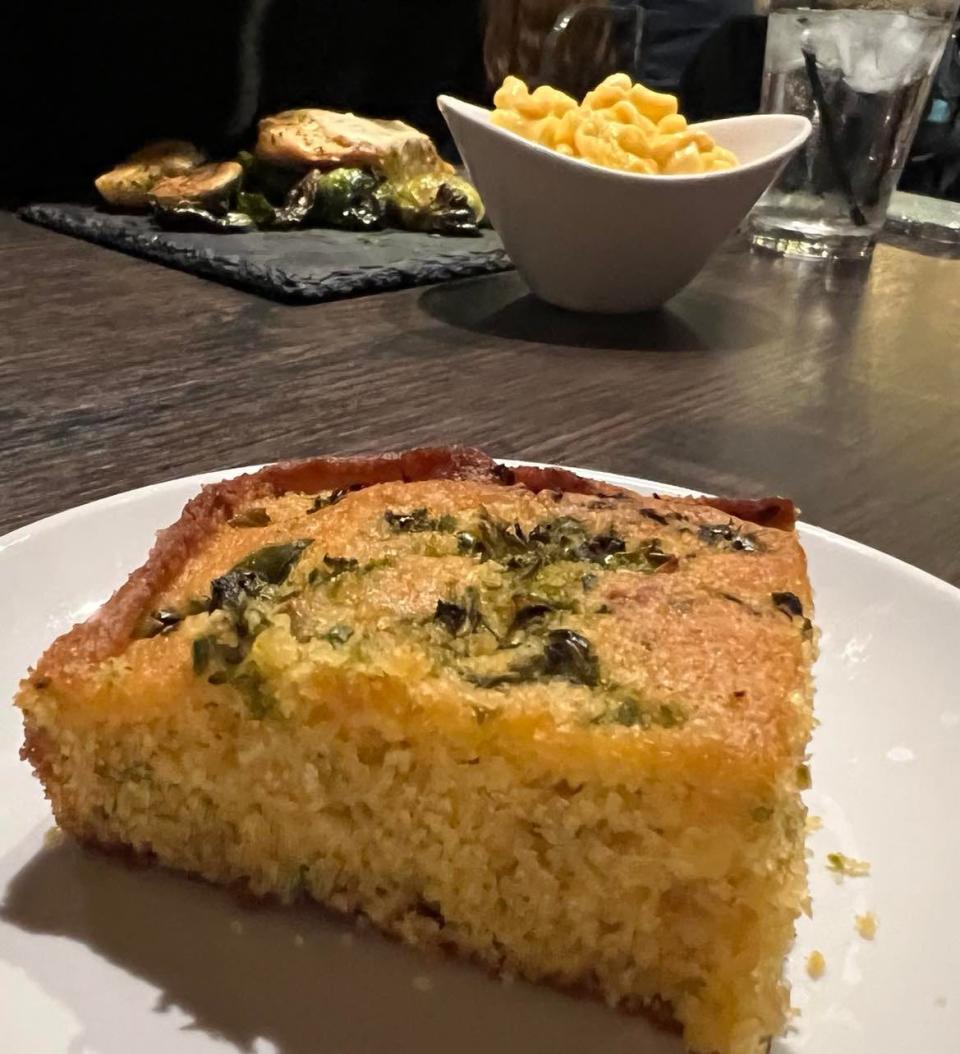 Homemade jalapeno cornbread is on the menu of The Nook Smokehouse & Grille in the Massillon area.