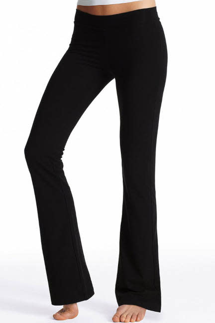 <div class="caption-credit"> Photo by: Courtesy of Victoria's Secret</div><div class="caption-title">The Pants</div>And so the saying goes: "You can never have too much black." This curve-complimenting pair works for cardio, but looks flattering for catching a matinee later. <br> <br> Victoria's Secret Classic Yoga Pants, $34.50; <a href="http://www.shopstyle.com/action/apiVisitRetailer?id=281007304&pid=uid5225-1605515-66&utm_medium=widget&utm_source=Product+Widget" rel="nofollow noopener" target="_blank" data-ylk="slk:victoriassecret.com;elm:context_link;itc:0;sec:content-canvas" class="link ">victoriassecret.com</a> <br> <br> <br> <b>More from ELLE.com:</b> <b><br> <a href="http://www.elle.com/beauty/makeup-skin-care/model-skin-secrets-654273?link=emb&dom=yah_life&src=syn&con=blog_elle&mag=elm" rel="nofollow noopener" target="_blank" data-ylk="slk:20 Models Reveal Their Face Products;elm:context_link;itc:0;sec:content-canvas" class="link ">20 Models Reveal Their Face Products</a> <br> <a href="http://www.elle.com/beauty/makeup-skin-care/step-by-step-makeup-how-tos?link=emb&dom=yah_life&src=syn&con=blog_elle&mag=elm" rel="nofollow noopener" target="_blank" data-ylk="slk:Step by Step Guide to Pretty-on-Everyone Looks;elm:context_link;itc:0;sec:content-canvas" class="link ">Step by Step Guide to Pretty-on-Everyone Looks</a></b> <br>