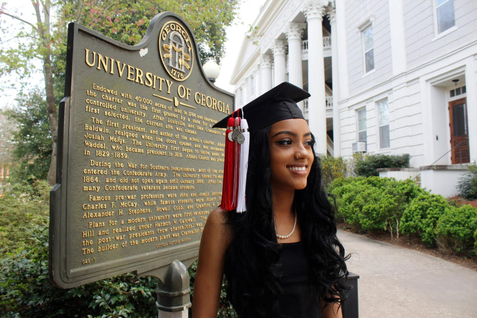 Kyla Brinkley said she experienced racism in her sorority house as a student at the University of Georgia. (Courtesy Kyla Brinkley)