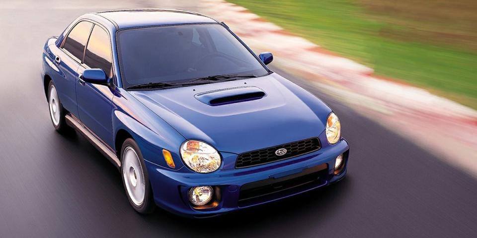 <p>If you're looking for all-weather performance, it's hard to beat the WRX. It's been for sale in America for nearly 20 years, which means older used examples are extremely affordable. Just make sure to read up on common problems before pulling the trigger. <a href="https://www.ebay.com/itm/2002-Subaru-Impreza-WRX/164191161675?hash=item263a8e4d4b:g:lzoAAOSwfHZetbDh" rel="nofollow noopener" target="_blank" data-ylk="slk:This silver 2002 model;elm:context_link;itc:0;sec:content-canvas" class="link ">This silver 2002 model</a> is for sale on eBay now. </p>