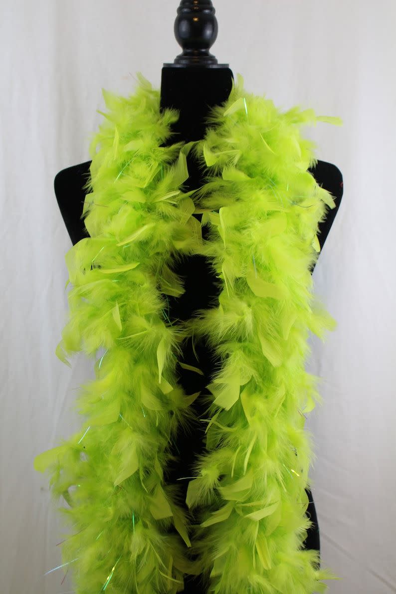 9) Chandelle Feather Boa