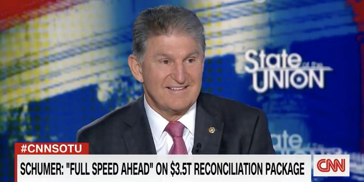 Joe Manchin on CNN